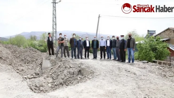 Başkan Güder, Orduzu'daki Alt Yapı Çalışmalarını İnceledi