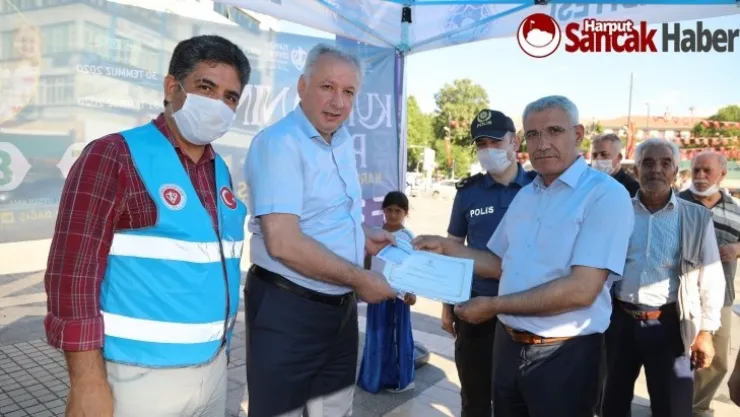 Başkan Güder, Tdv'ye Kurban Bağışında Bulundu