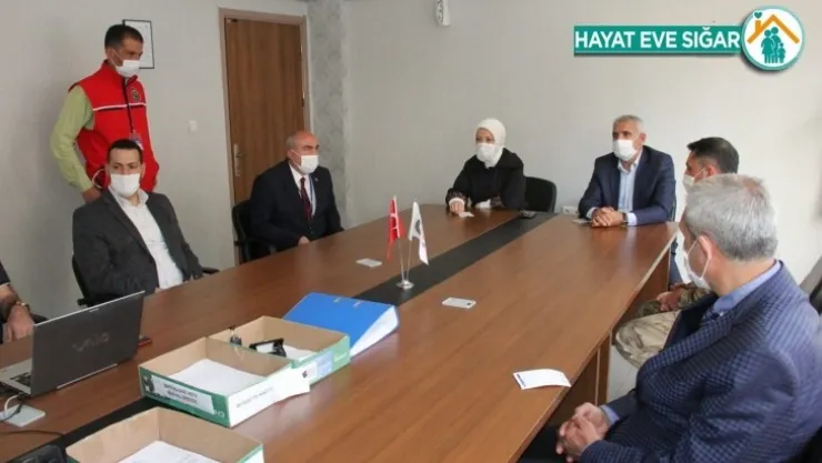 Başkan Güder'den Vefa Sosyal Destek Grubu'na Destek Ziyareti