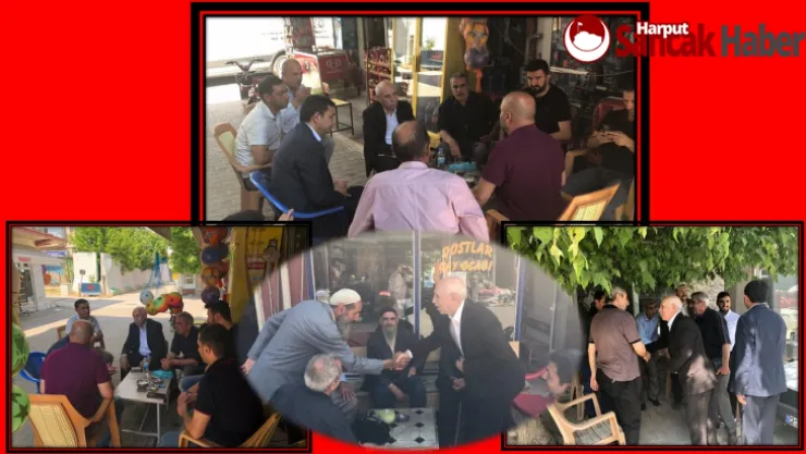 Başkan GÜRGÖZELER, Palu Esnafının ve Vatandaşların Derdini Dinledi