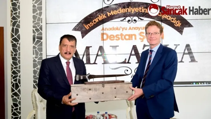 Başkan Gürkan AB Türkiye Delegasyonu Başkanı'nı Makamında ağırladı
