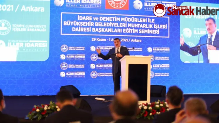 Başkan Gürkan, Ankara Muhtarlar Eğitim Seminerinde