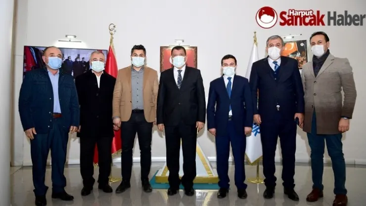 Başkan Gürkan Baskil Kaymakamını Makamında Ağırladı