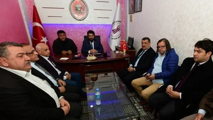 Başkan Gürkan, Battalgazi Esnaf Odası'nı Ziyaret Etti