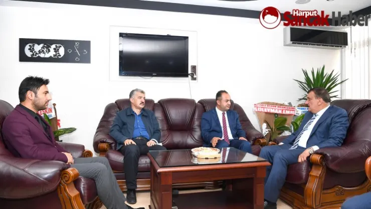 Başkan GÜRKAN'DAN, Baro Başkanı Demez'e Hayırlı Olsun Ziyareti