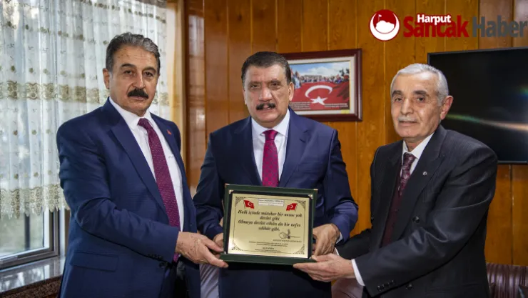 Başkan Gürkan ESKKK Başkanı Evren'i ziyaret etti