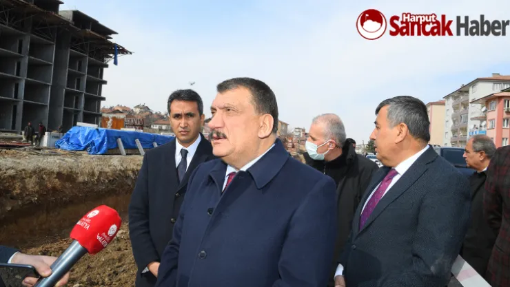 Başkan GÜRKAN Güney Kuşak Yolunda İncelemelerde Bulundu.