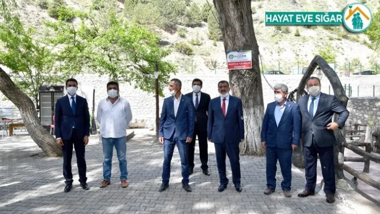 Başkan Gürkan, Horata Mesire alanında incelemelerde bulundu.