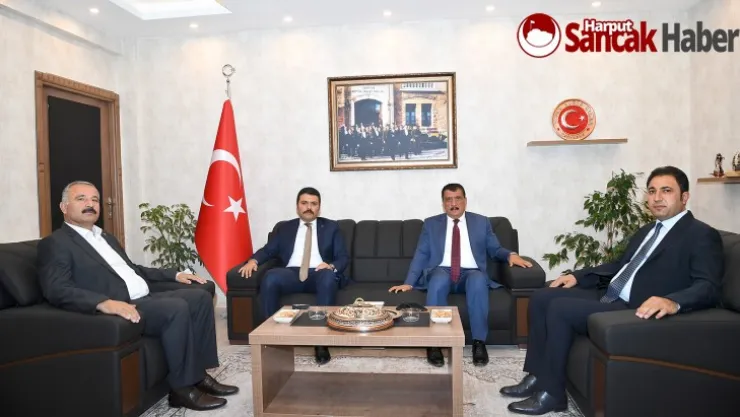 Başkan Gürkan, Kuluncak Kaymakamı Tufan Bağır Gilan'ı Ziyaret Etti