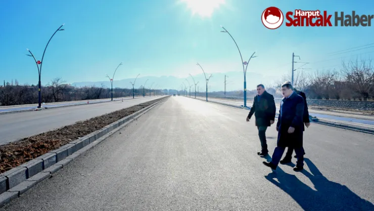 Başkan GÜRKAN Kuzey Kuşak Yolu Bağlantı Yolunda İncelemelerde Bulundu