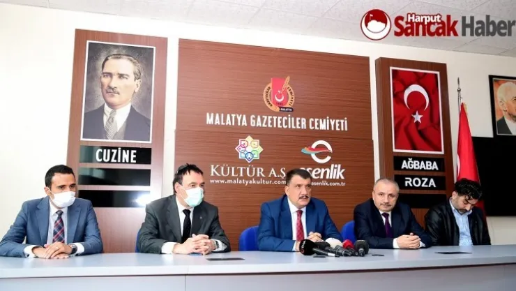 Başkan Gürkan Malatya Gazeteciler Cemiyetini Ziyaret Etti.