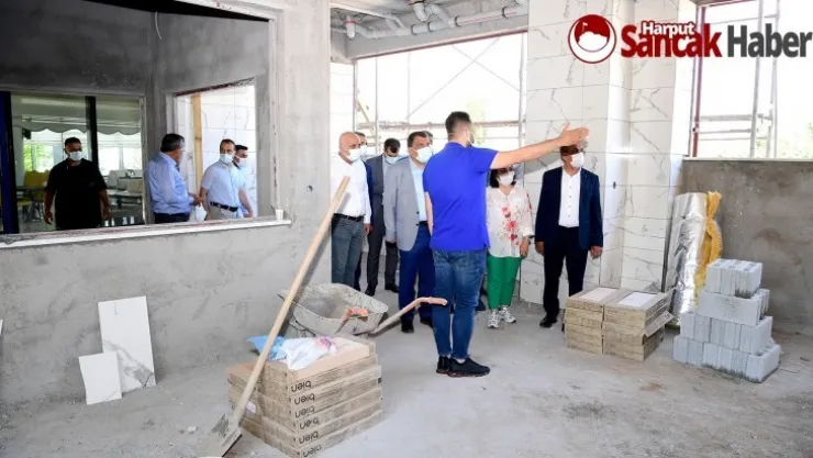 Başkan Gürkan Malatya Mutfak Akademisinde İncelemelerde Bulundu