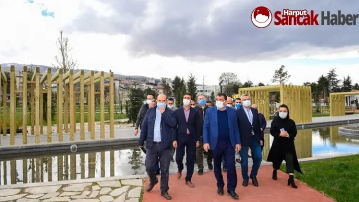 Başkan Gürkan Tamamlanan Millet Bahçesi'nde İncelemede Bulundu