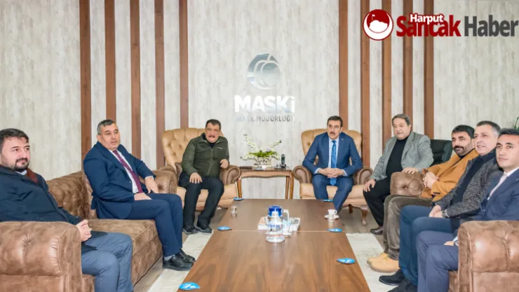 Başkan Gürkan-Tüfenkci-Fendoğlu'dan  MASKİ Ziyareti