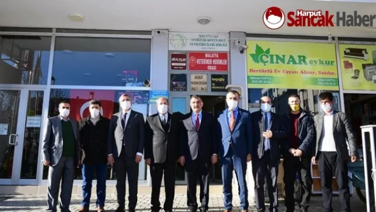 Başkan Gürkan Veterinerlerin Sorunlarını Dinledi