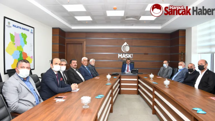 Başkan Gürkan Ziraat Oda Başkanlarıyla Bir Araya Geldi