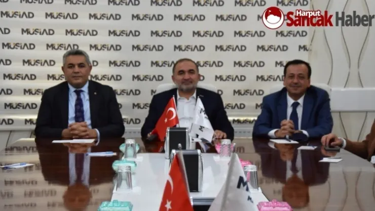 Başkan Sadıkoğlu İş insanlarımızın işlerini geliştirmeleri için varız