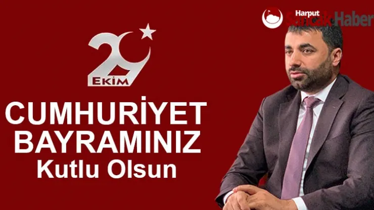 Başkan Samanlı'dan 29 Ekim Cumhuriyet Bayramı