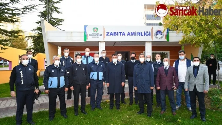 Başkan Selahattin Gürkan Zabıtaları Ziyaret Etti