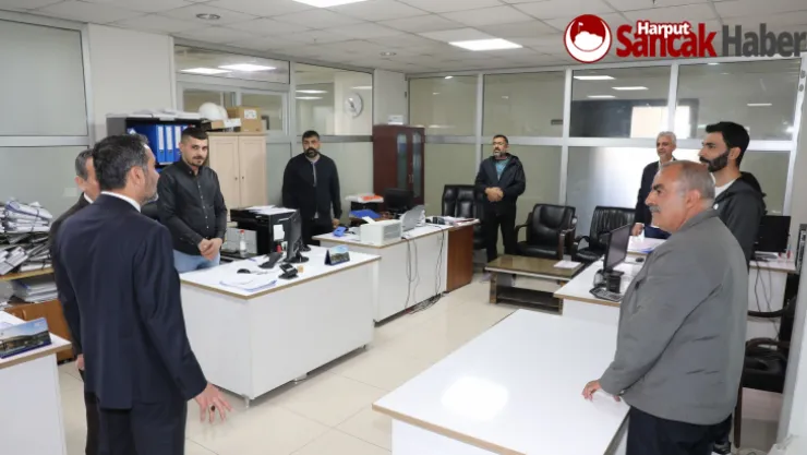 Başkan Şerifoğulları Belediye Hizmet Binasındaki Personeliyle Bayramlaştı