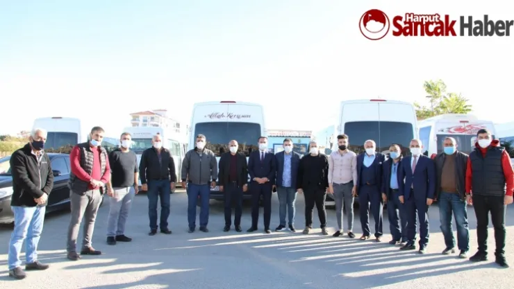 Başkan Şerifoğulları'na Minibüscü Esnafından Teşekkür