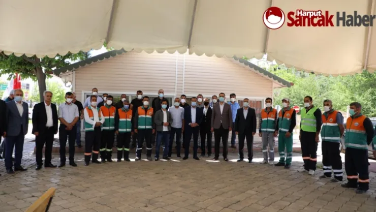 Başkan Şerifoğulları'ndan Görev Başındaki Personele Bayram Ziyareti