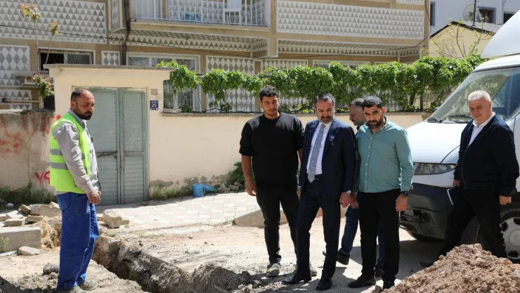 BAŞKAN ŞERİFOĞULLARI, SAHA ÇALIŞMALARINI ARALIKSIZ SÜRDÜRÜYOR