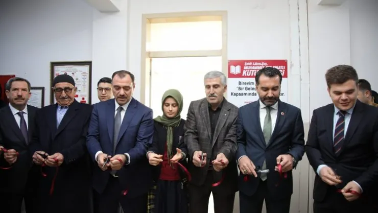 Başkan Şerifoğulları Şehit Kütüphanesinin Açılışına Katıldı