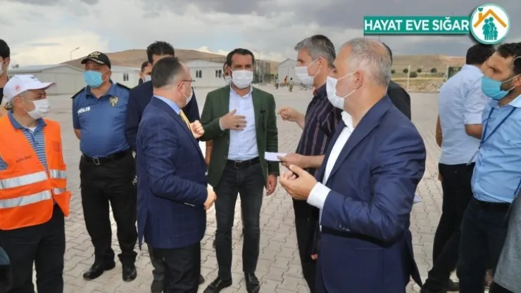 Başkan Şerifoğulları, Vali Yırık ve Milletvekili Bulut İle Birlikte İncelemelerde Bulundu