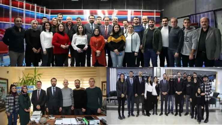 Başkan Şerifoğulları'ndan Basın Kuruluşlarına Ziyaret