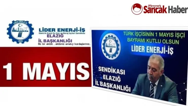 Başkan Tunç'tan  1 Mayıs Emek ve Dayanışma Günü Mesajı