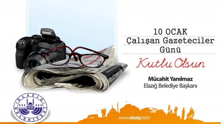 Başkan Yanılmaz'dan 10 Ocak Çalışan Gazeteciler Günü Mesaj