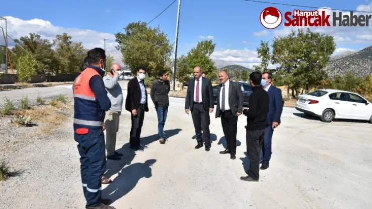 Başkan Zelyurt ve Yol Daire Başkanı Çalışmaları incelediler