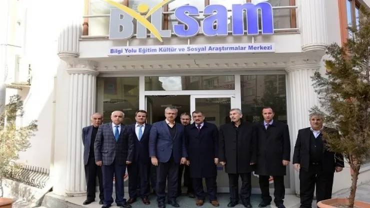 Battalgazi Belediye Başkanı Gürkan, Bilsam'ı Ziyaret Etti