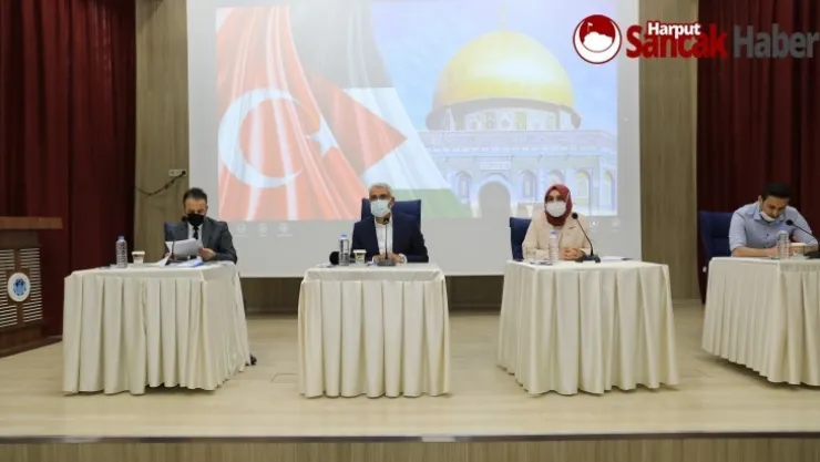 Battalgazi Belediye Meclisi'nden İsrail'e Kınama