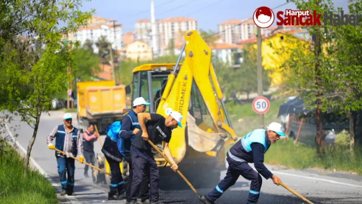 Battalgazi Belediyesi 40 Sokakta Yol ve Kaldırım Çalışmaları Gerçekleştirdi