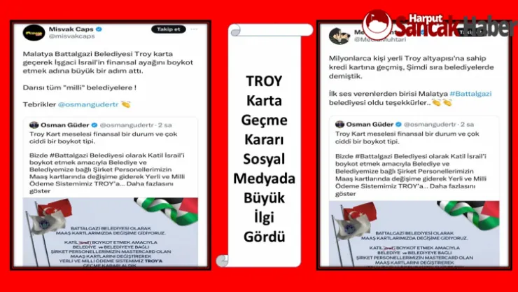 Battalgazi Belediyesi'nin Başlattığı Boykot Sosyal Medyada Büyük İlgi Gördü