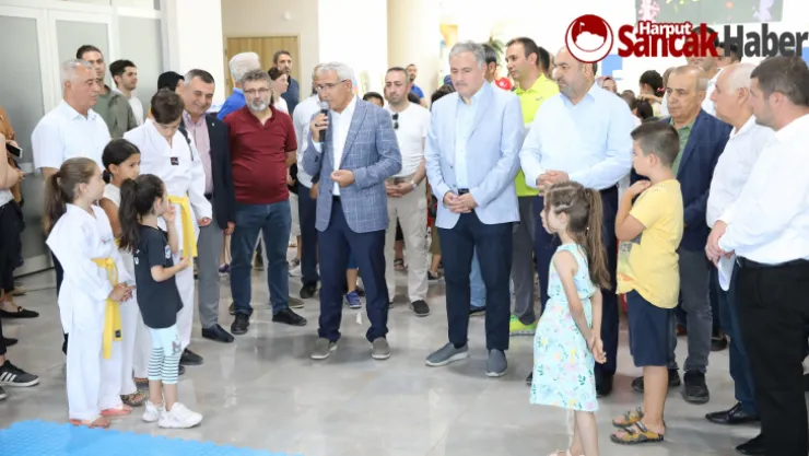 Battalgazi Belediyesi Yaz Spor Okullarındaki Öğrencilere Sürpriz Ziyaret