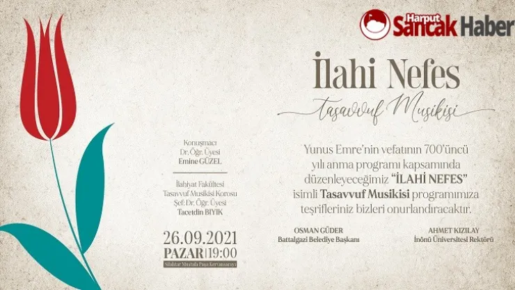 Battalgazi Belediyesi Yunus Emre'yi Anıyor