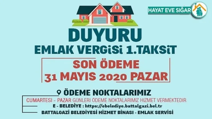 Battalgazi Belediyesi'nde Vezneler Hafta Sonu Açık Olacak