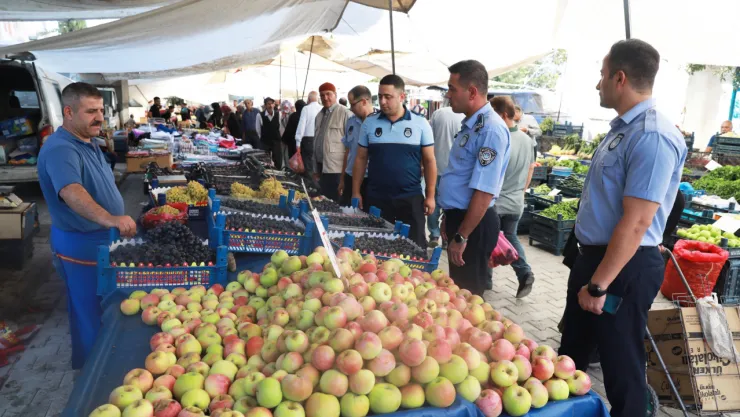 Battalgazi'de Zabıta Ekiplerinden Pazar Yerlerinde Hassas Denetim