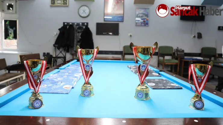 Battalgazi'deki Bilardo Şampiyonası Sona Erdi