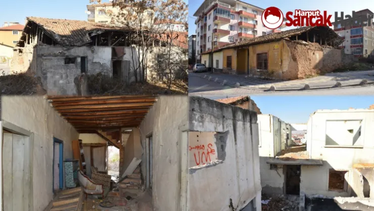 Battalgazi'deki Metruk Binalar Tek Tek Yıkılıyor