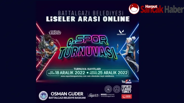 Battalgazi'deki Ödüllü E-SPOR Turnuvası'nda Başvurular Uzatıldı