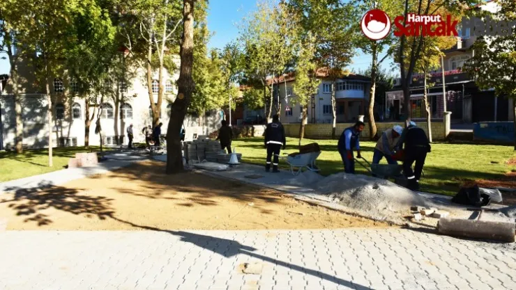 Battalgazi'deki Parklarda Revize Çalışmaları Sürüyor