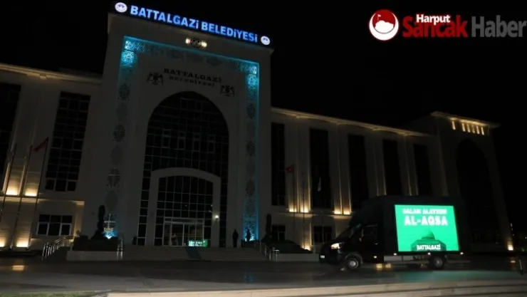 Battalgazi'den Filistin'e Selamlı Destek