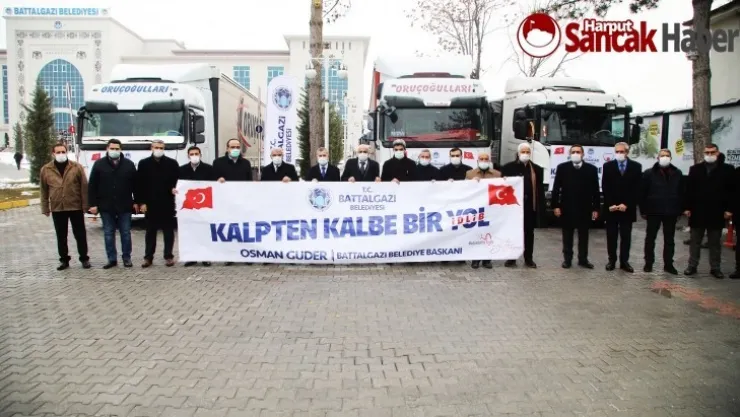 Battalgazi'den İdlib'e Dost Eli Uzaltıldı