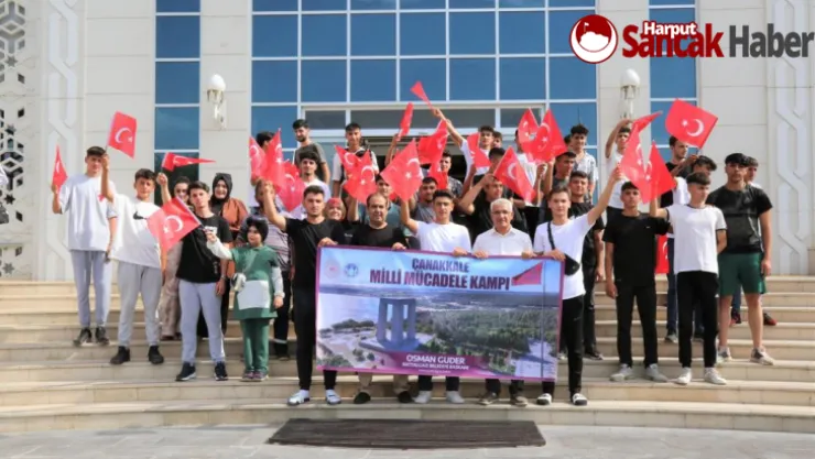 Battalgazili Gençler Milli Mücadele Kampına Uğurlandı