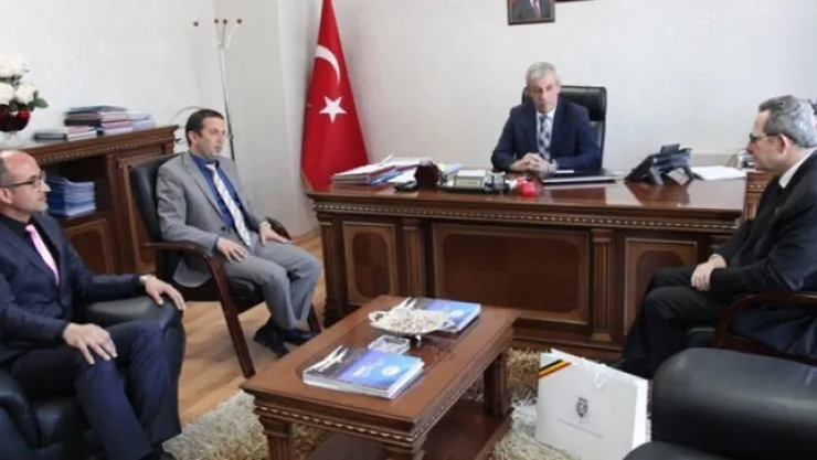 Belçika Büyükelçisi'nden Elazığ Belediyesi'ne Ziyaret