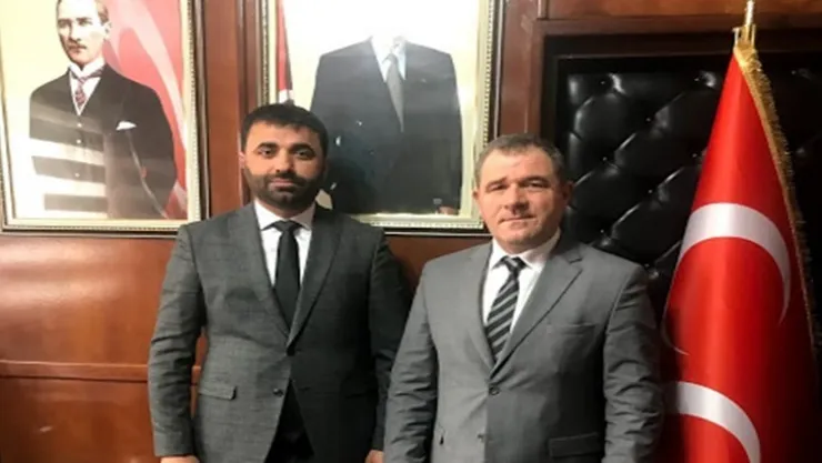 BİMYAD'dan, MHP İl Başkanı Samanlı'ya Hayırlı Olsun Ziyareti